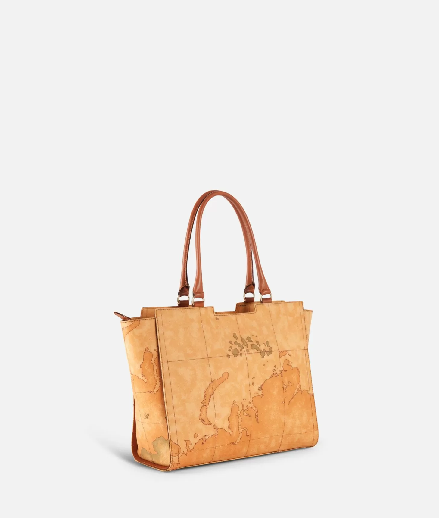 Alviero Martini 1a Classe Geo Classic Borsa Shopping Con Banda Centrale