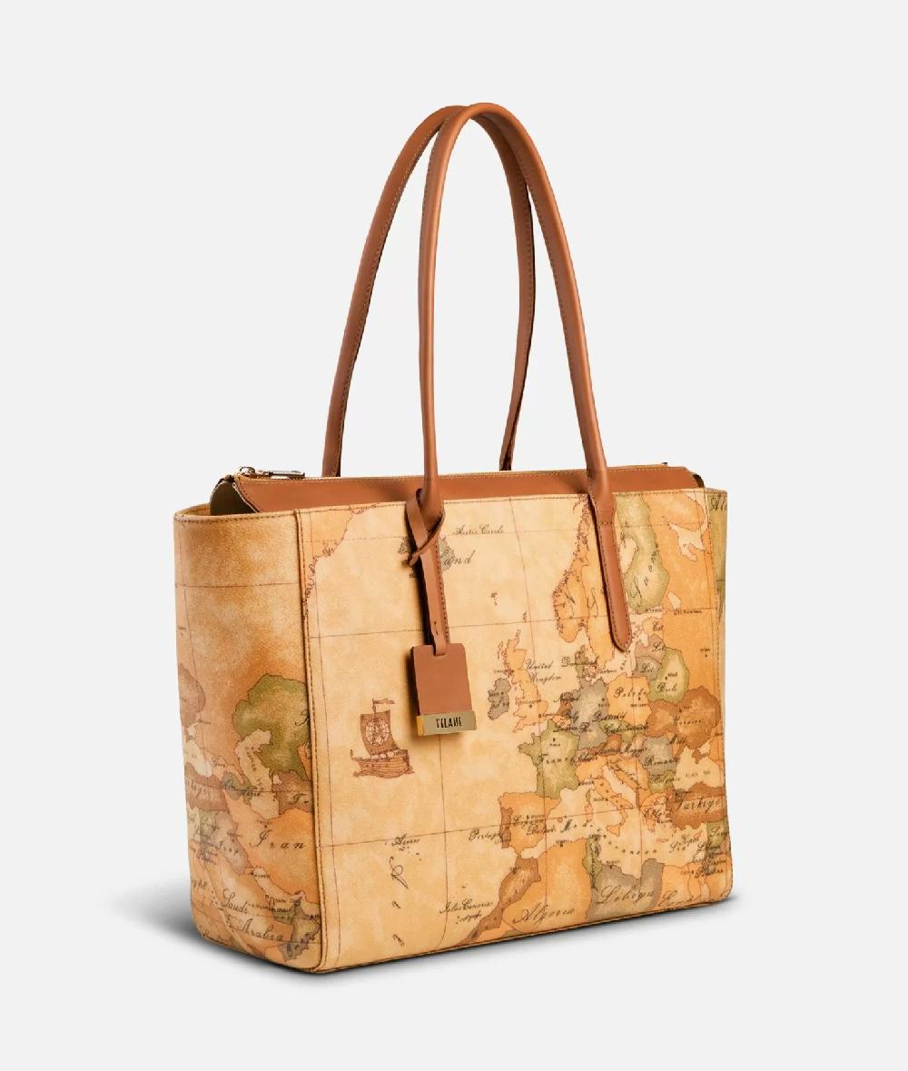 Alviero Martini 1a Classe Geo Classic Borsa Shopping Grande