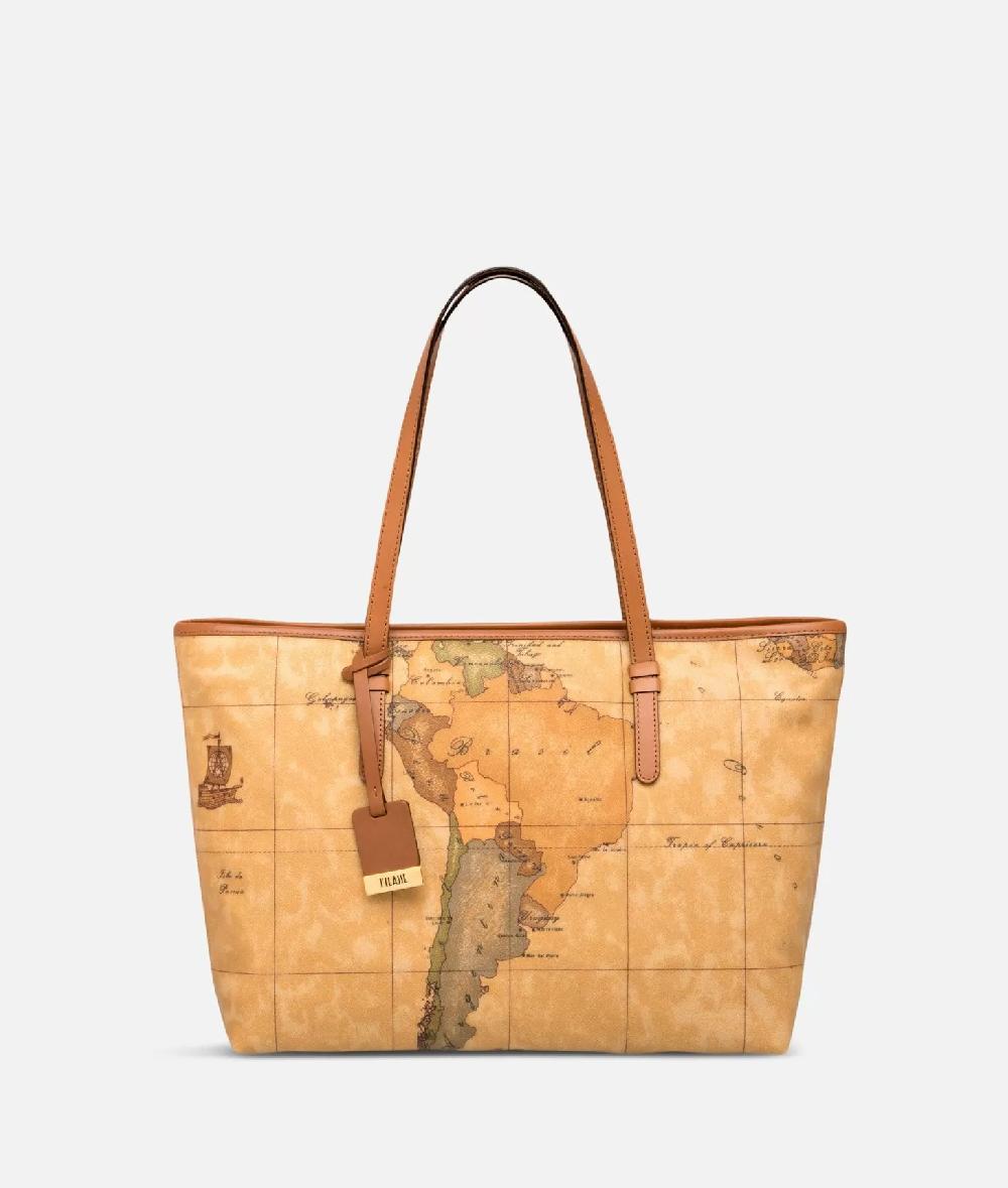 Alviero martini 1a classe Geo Classic Borsa shopping grande