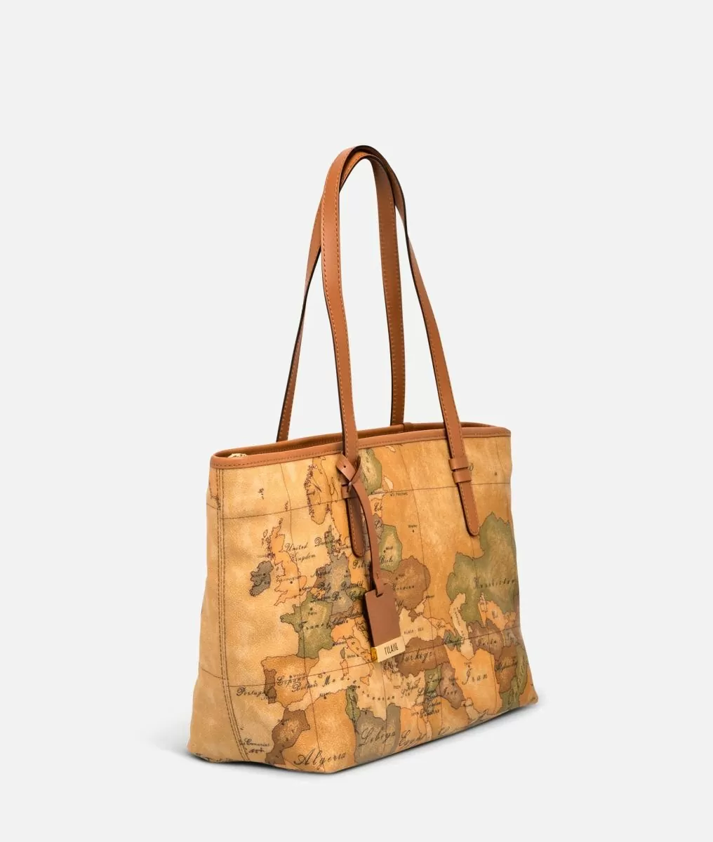 Alviero Martini 1a Classe Geo Classic Borsa Shopping Media