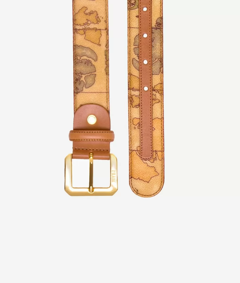 Alviero Martini 1a Classe Geo Classic Cintura Con Fibbia Metallica