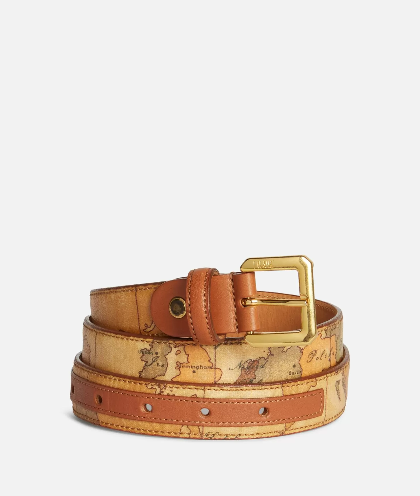 Alviero martini 1a classe Geo Classic cintura con fibbia metallica