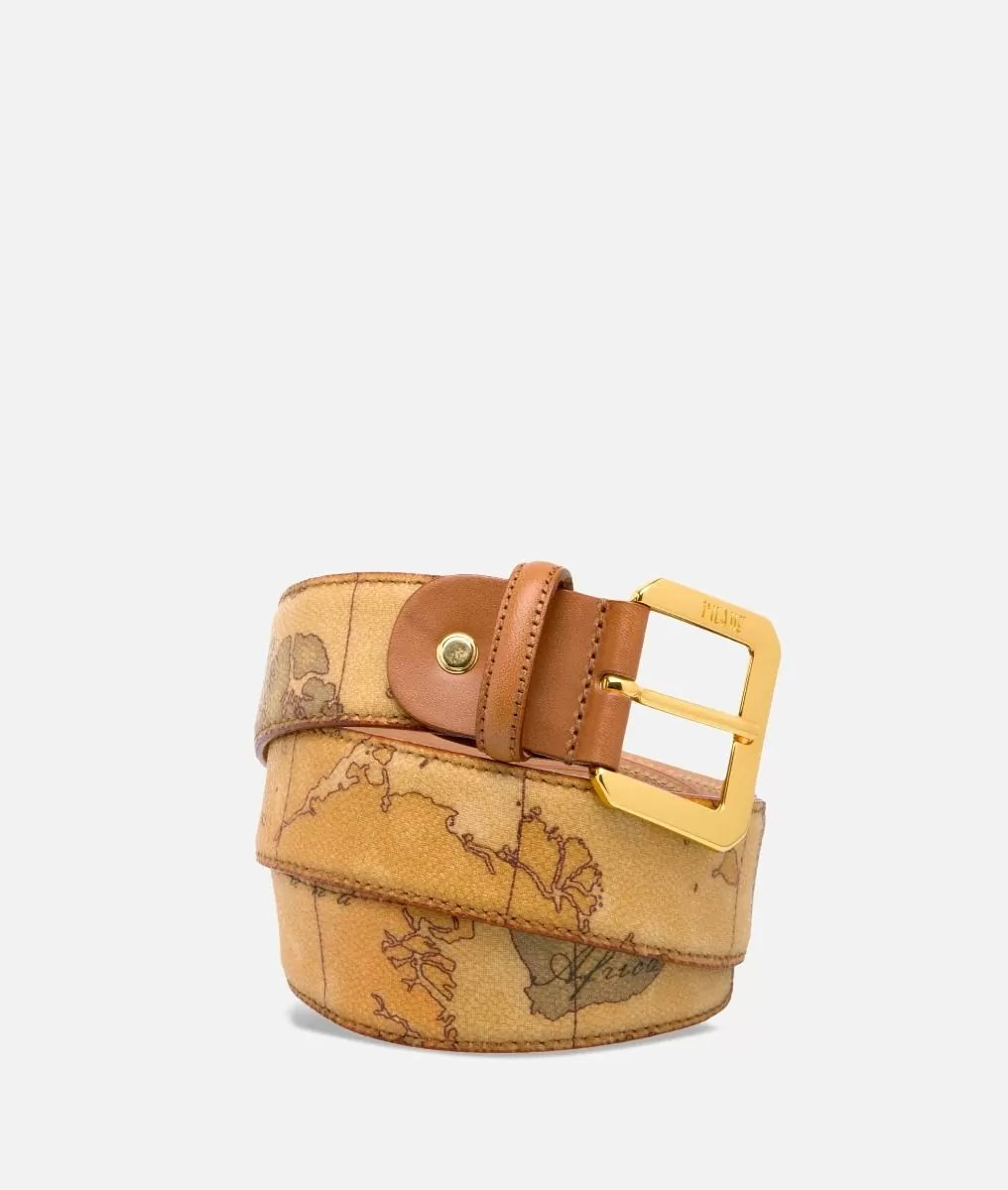 Alviero martini 1a classe Geo Classic Cintura con fibbia metallica