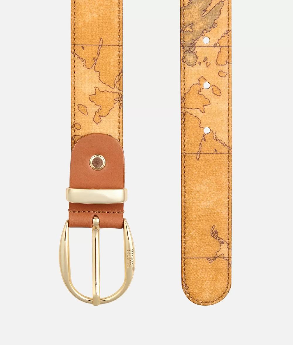 Alviero Martini 1a Classe Geo Classic Cintura Con Inserti In Pelle