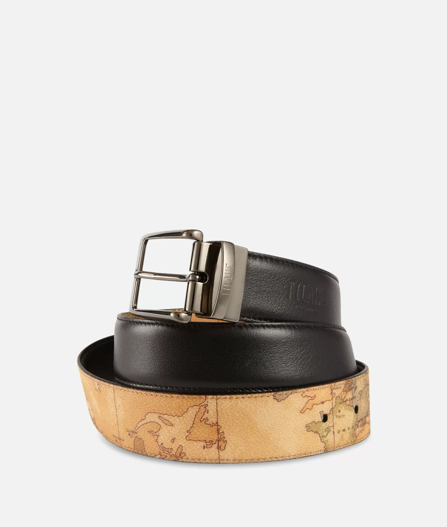 Alviero martini 1a classe Geo Classic cintura reversibile da uomo nera