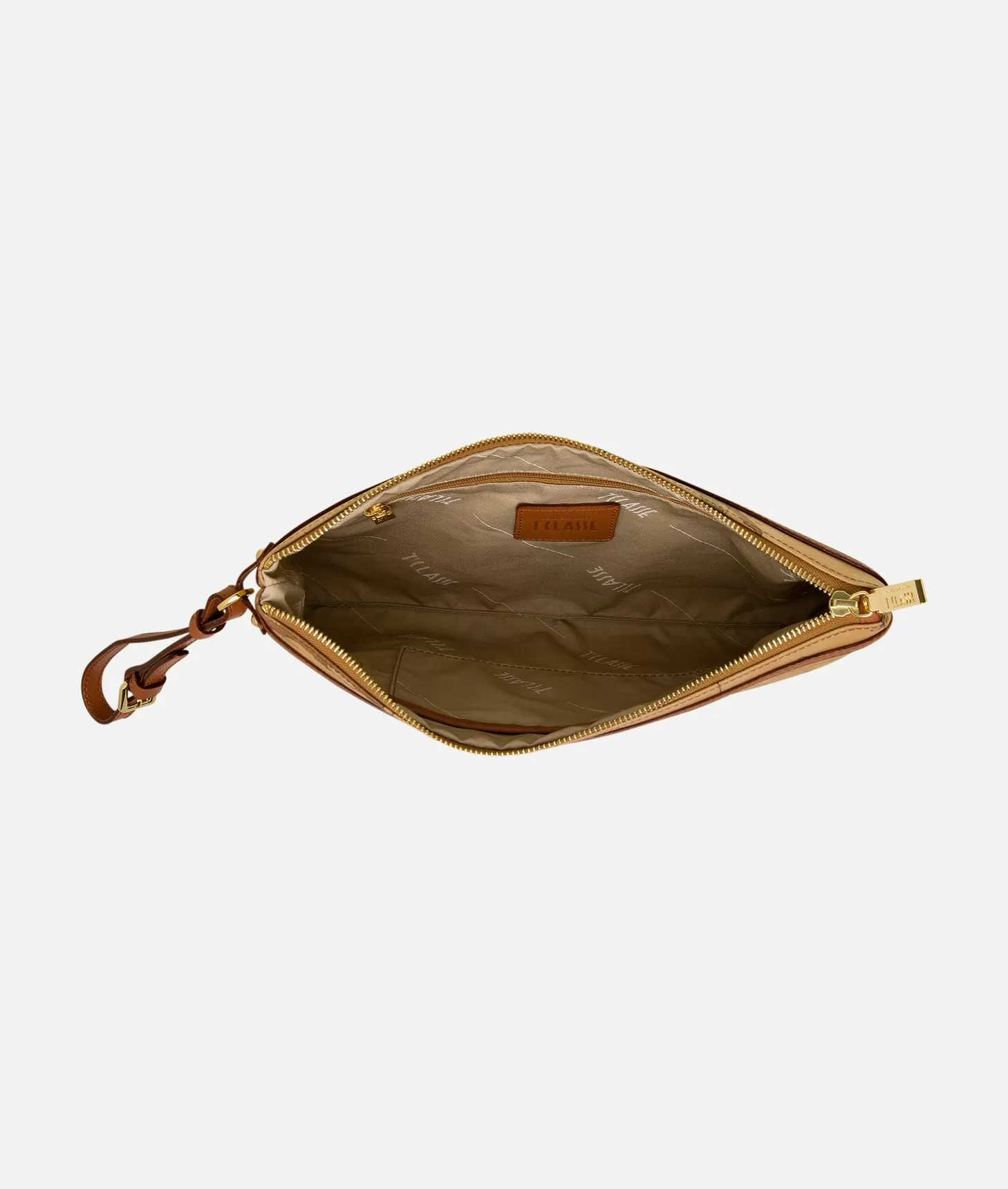 Alviero Martini 1a Classe Geo Classic Clutch Grande Con Occhiello
