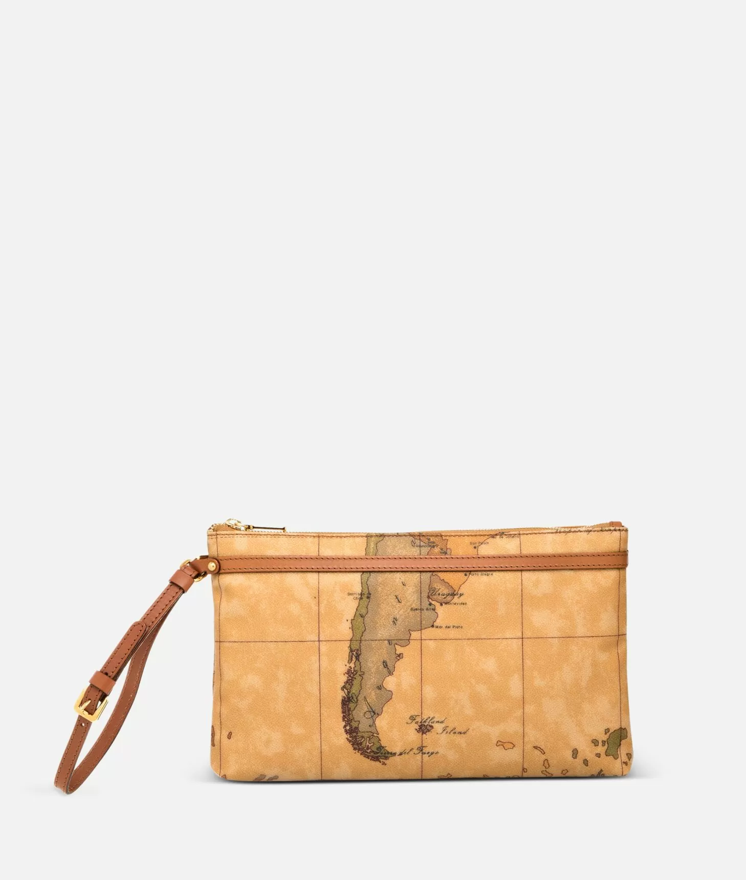 Alviero martini 1a classe Geo Classic Clutch grande con occhiello