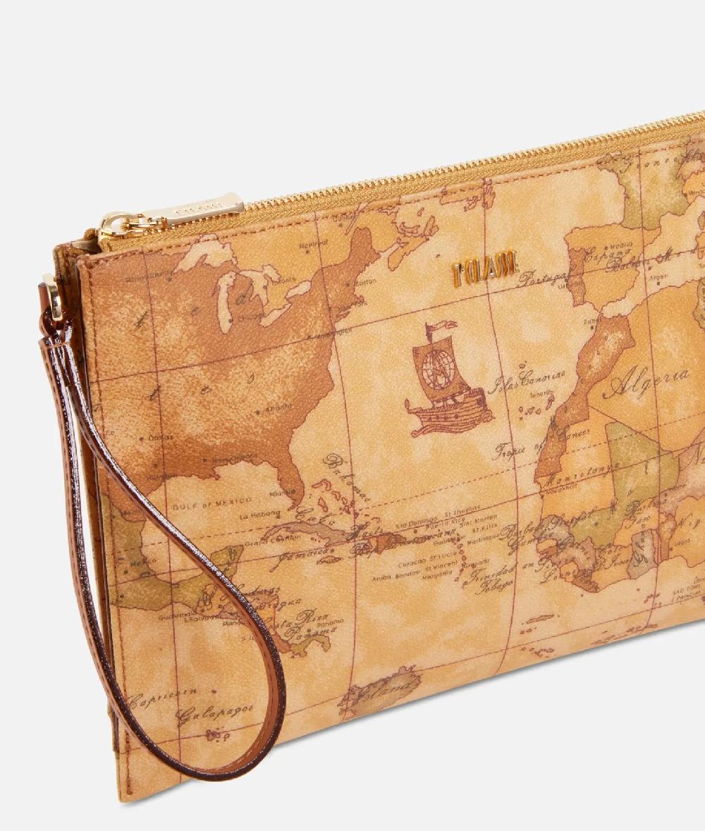 Alviero Martini 1a Classe Geo Classic Clutch Piatta Con Manichetto