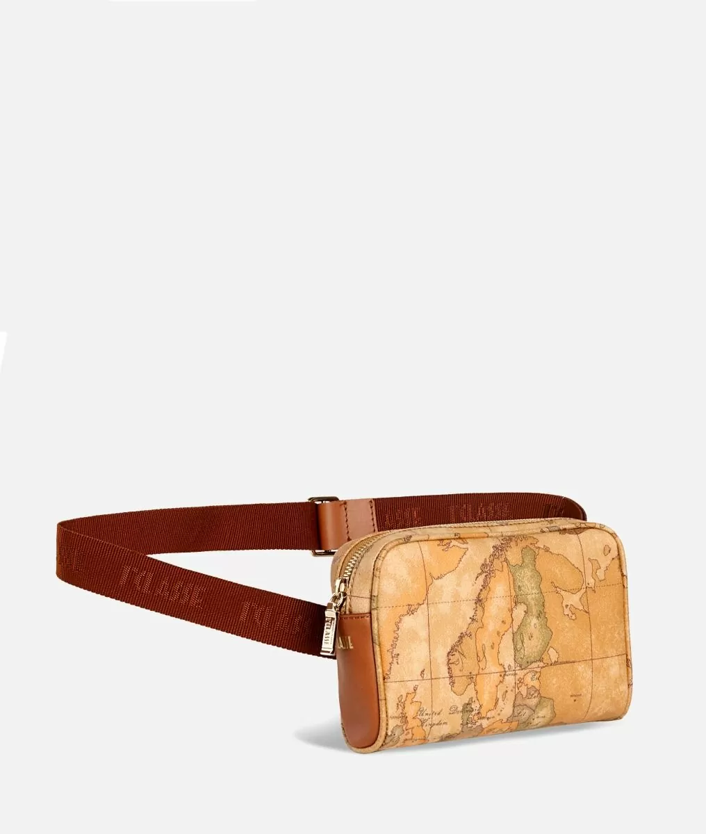 Alviero Martini 1a Classe Geo Classic Marsupio Con Cintura A Nastro