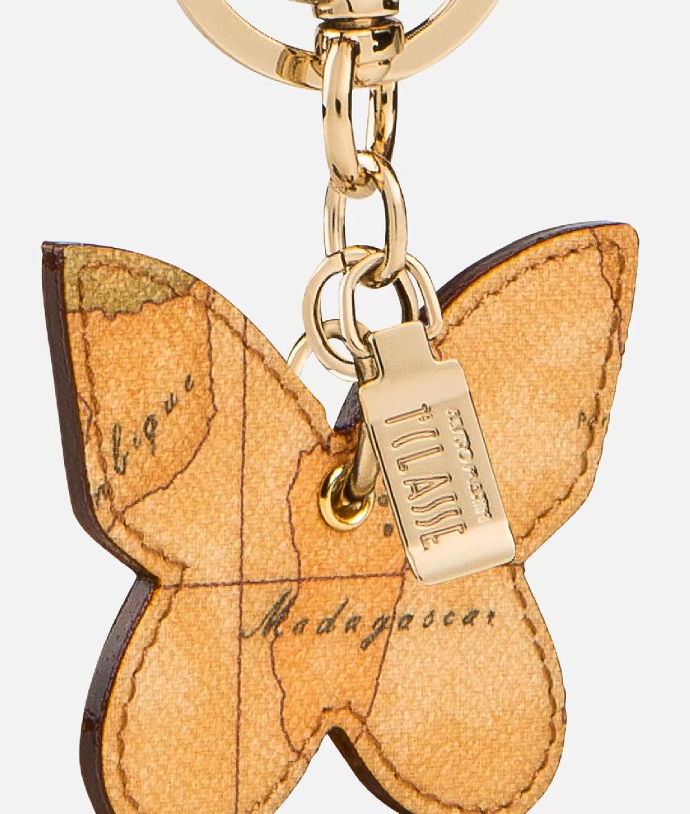 Alviero Martini 1a Classe Geo Classic Portachiavi A Farfalla