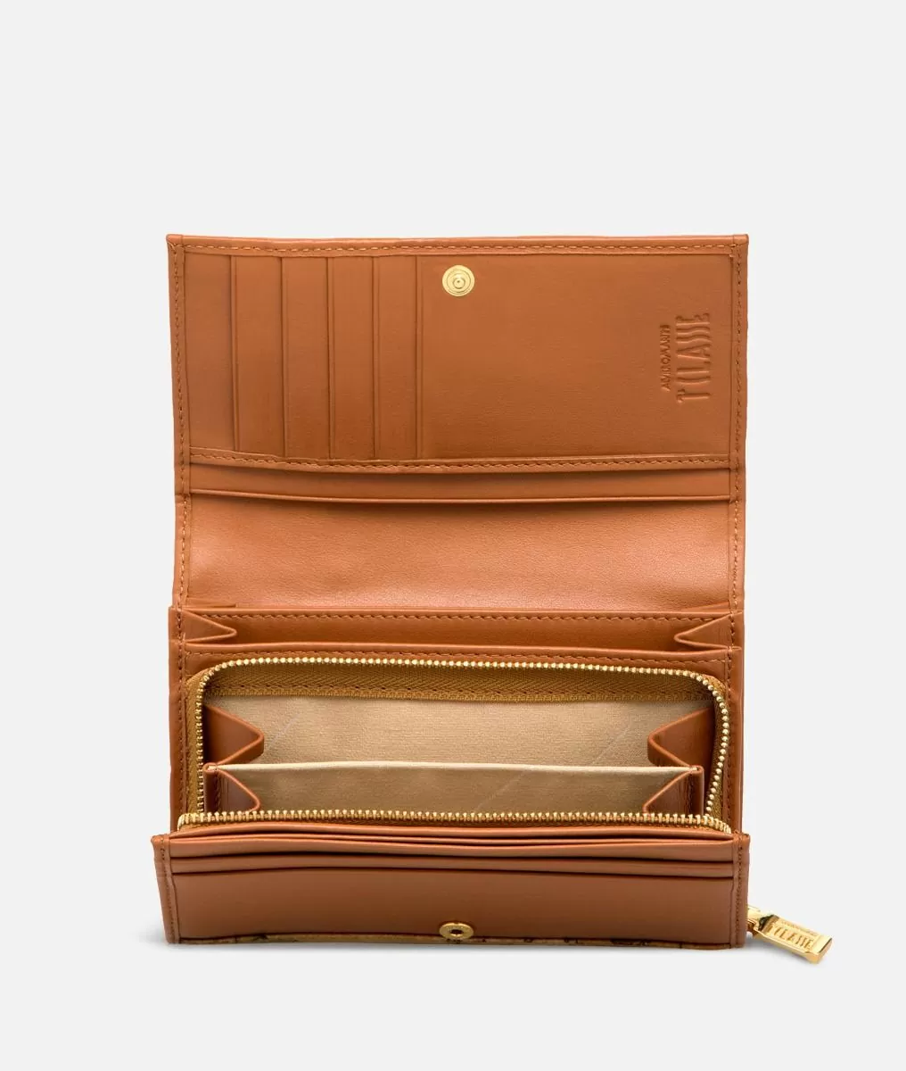 Alviero Martini 1a Classe Geo Classic Portafogli Medio Con Tasca