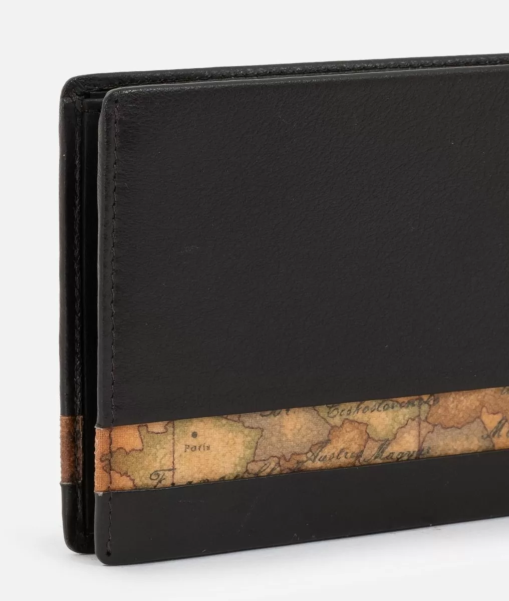 Alviero Martini 1a Classe Geo Classic Portafogli Medio In Pelle Marrone