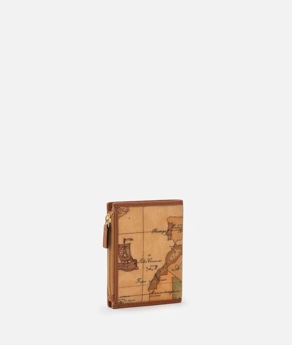 Alviero Martini 1a Classe Geo Classic Portafogli Piccolo Con Bottone