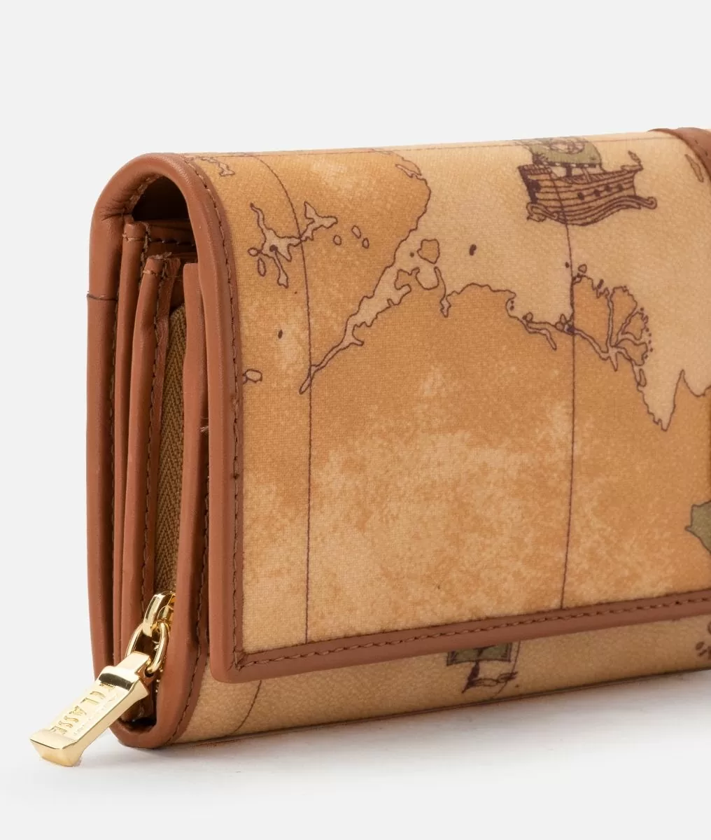 Alviero Martini 1a Classe Geo Classic Portafoglio Con Piastrina Frontale 1C