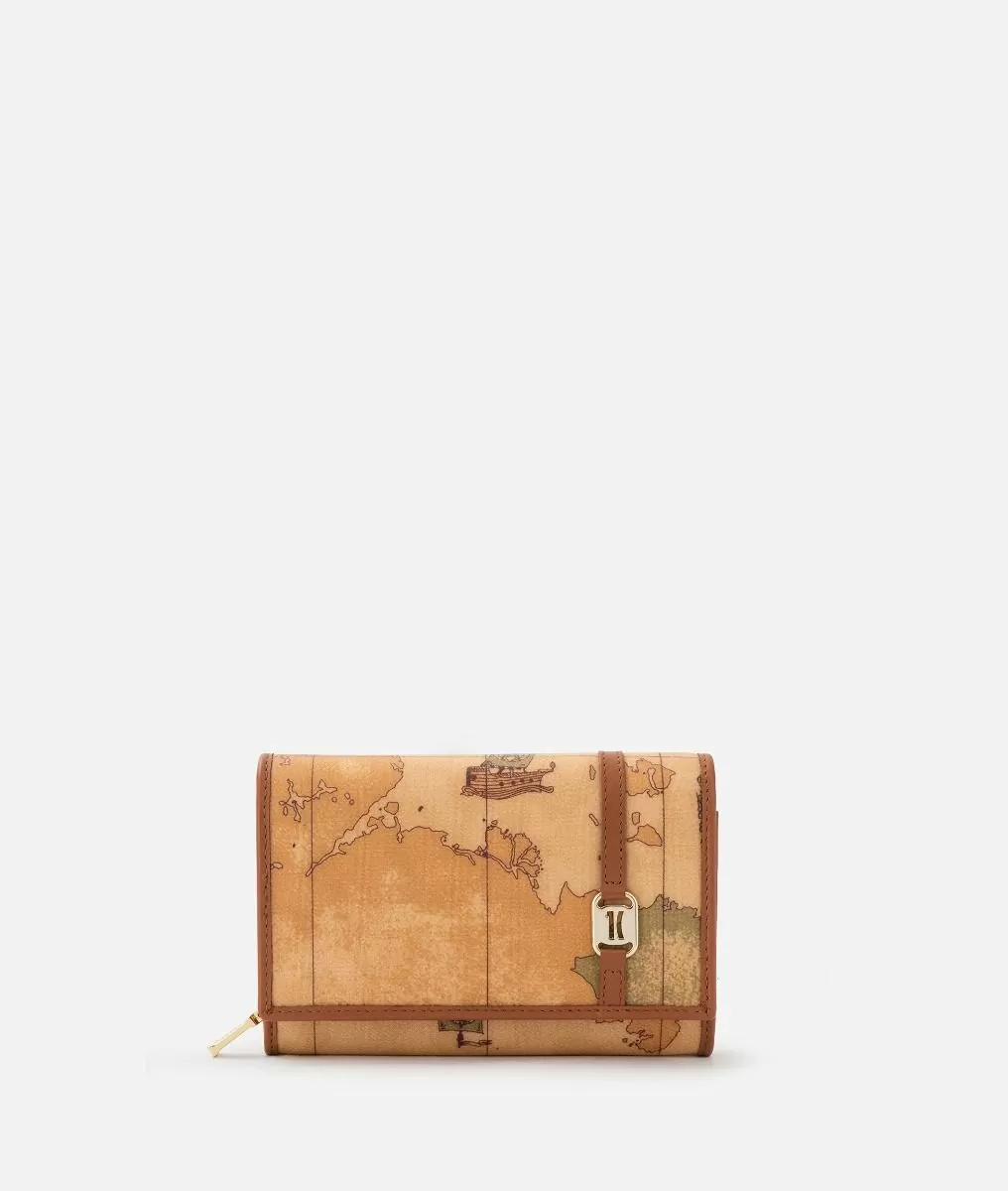 Alviero martini 1a classe Geo Classic portafoglio con piastrina frontale 1C