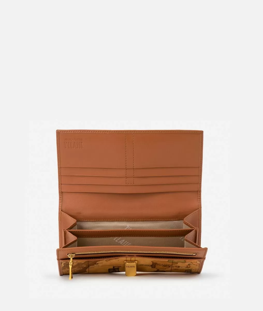 Alviero Martini 1a Classe Geo Classic Portafoglio Grande E Chiusura Con Fibbia Logata 1 AClasse