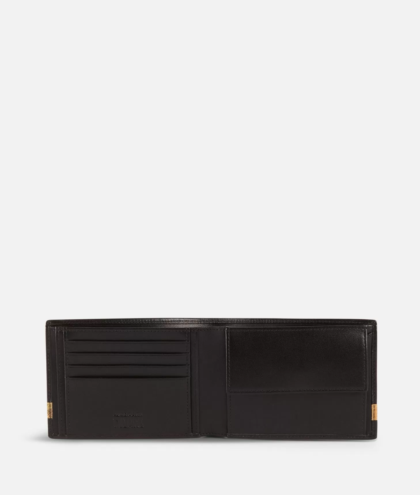 Alviero Martini 1a Classe Geo Classic Portafoglio In Pelle Da Uomo Nero