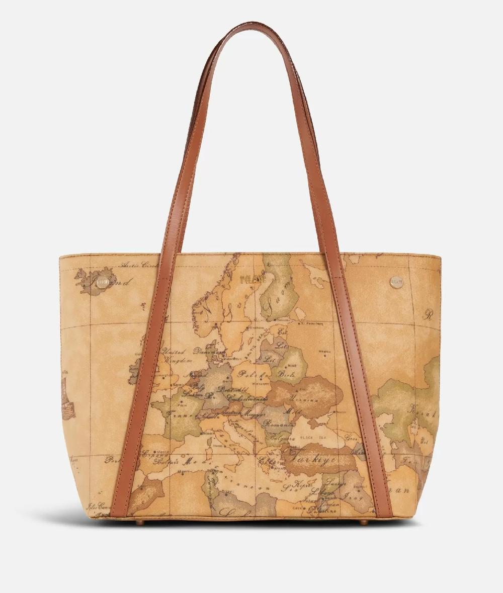 Alviero martini 1a classe Geo Classic Shopping bag con borchiette media