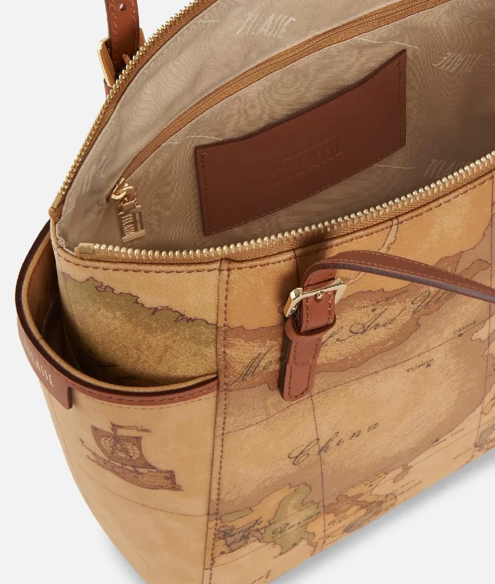 Alviero Martini 1a Classe Geo Classic Shopping Bag Con Fibbie