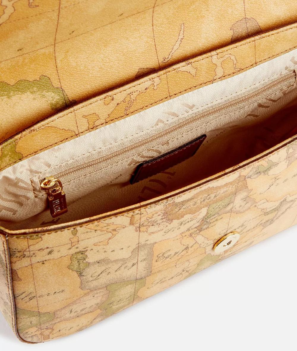 Alviero Martini 1a Classe Geo Classic Sottospalla Con Patta E Tracolla