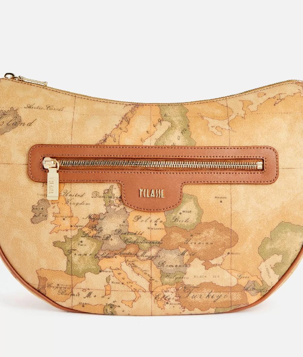 Alviero Martini 1a Classe Geo Classic Tracolla A Mezzaluna