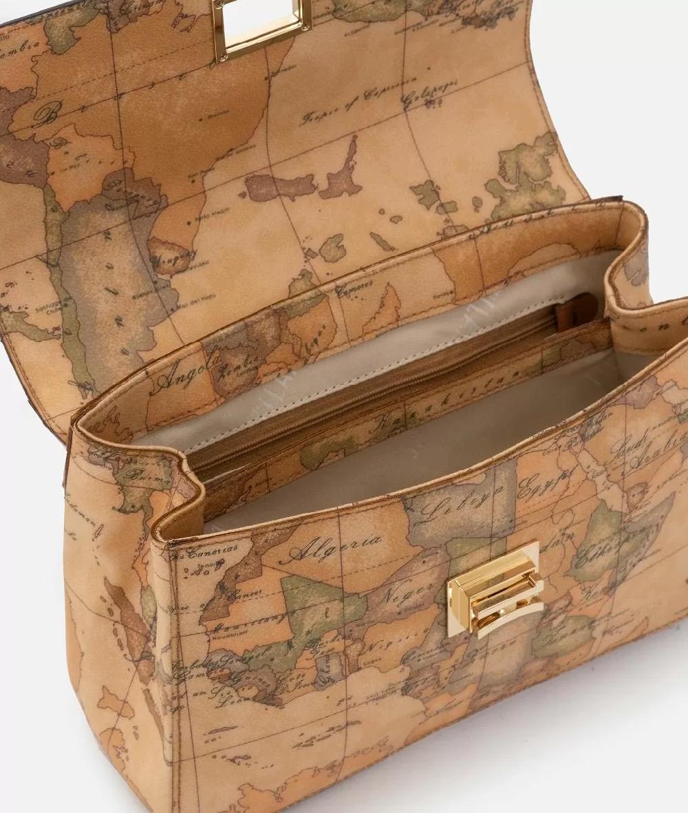 Alviero Martini 1a Classe Geo Classic Tracolla Con Patta