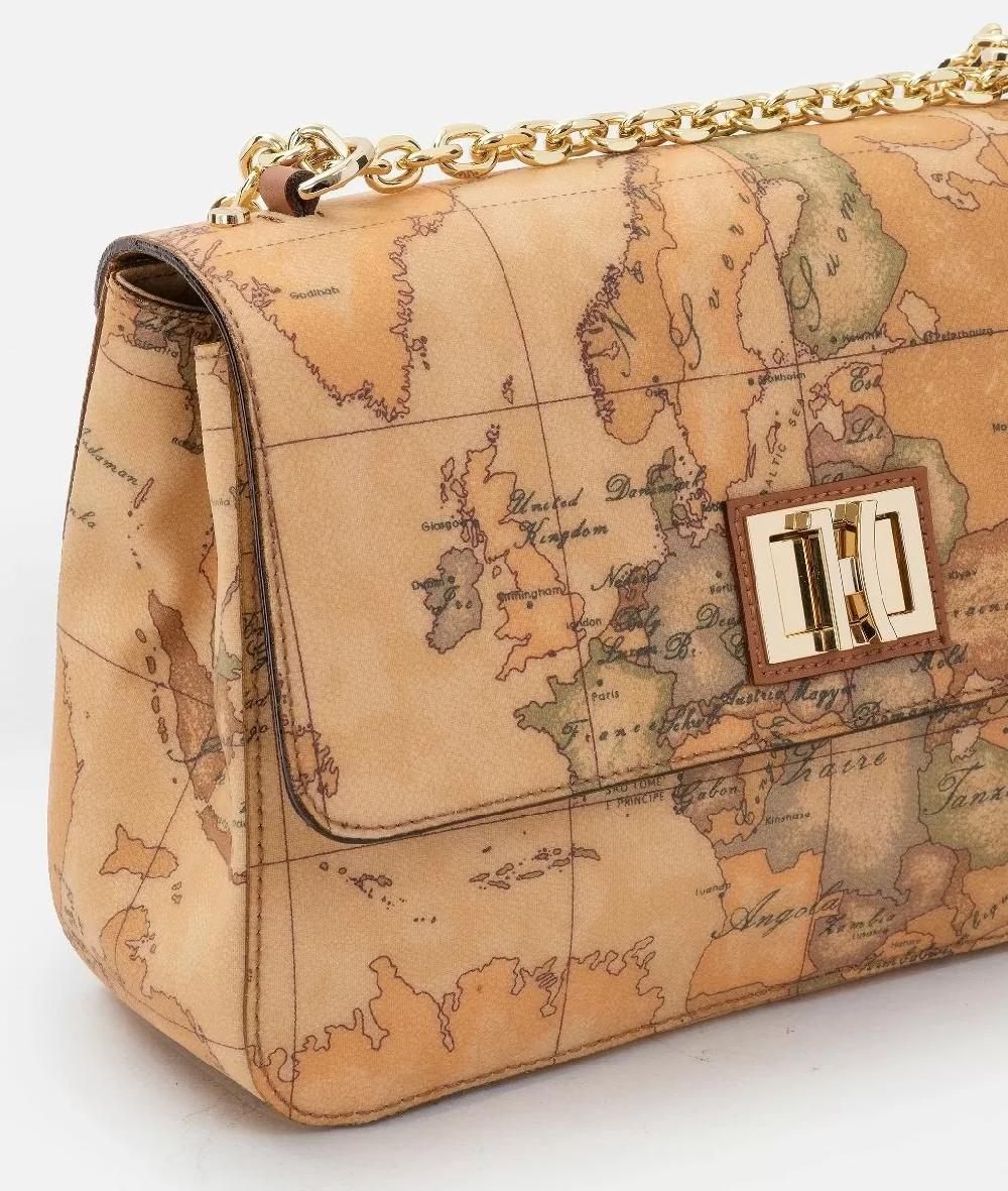 Alviero Martini 1a Classe Geo Classic Tracolla Con Patta