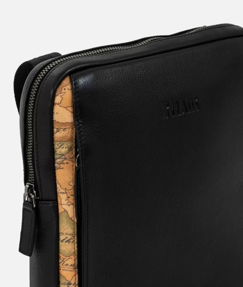 Alviero Martini 1a Classe Geo Classic Tracolla In Pelle Nera