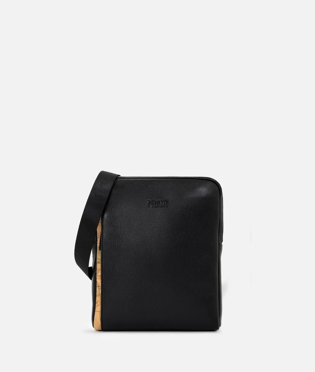 Alviero martini 1a classe Geo Classic tracolla in pelle nera