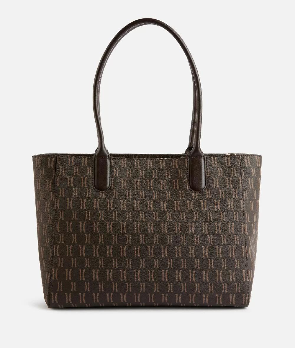 Alviero Martini 1a Classe Geo Iconic Mix Borsa Shopping Cioccolato