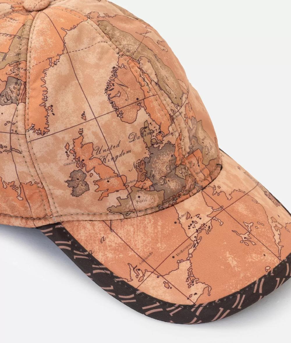 Alviero Martini 1a Classe Geo Iconic Mix Cappellino Da Baseball Cioccolato