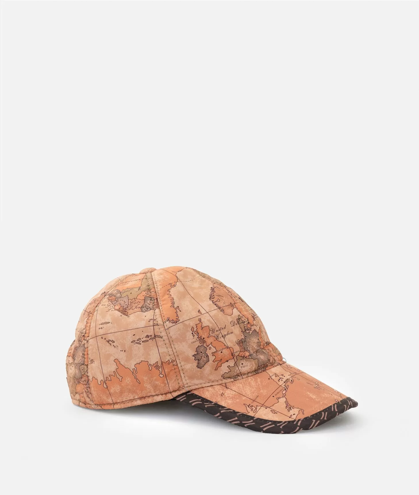 Alviero martini 1a classe Geo Iconic Mix cappellino da baseball Cioccolato