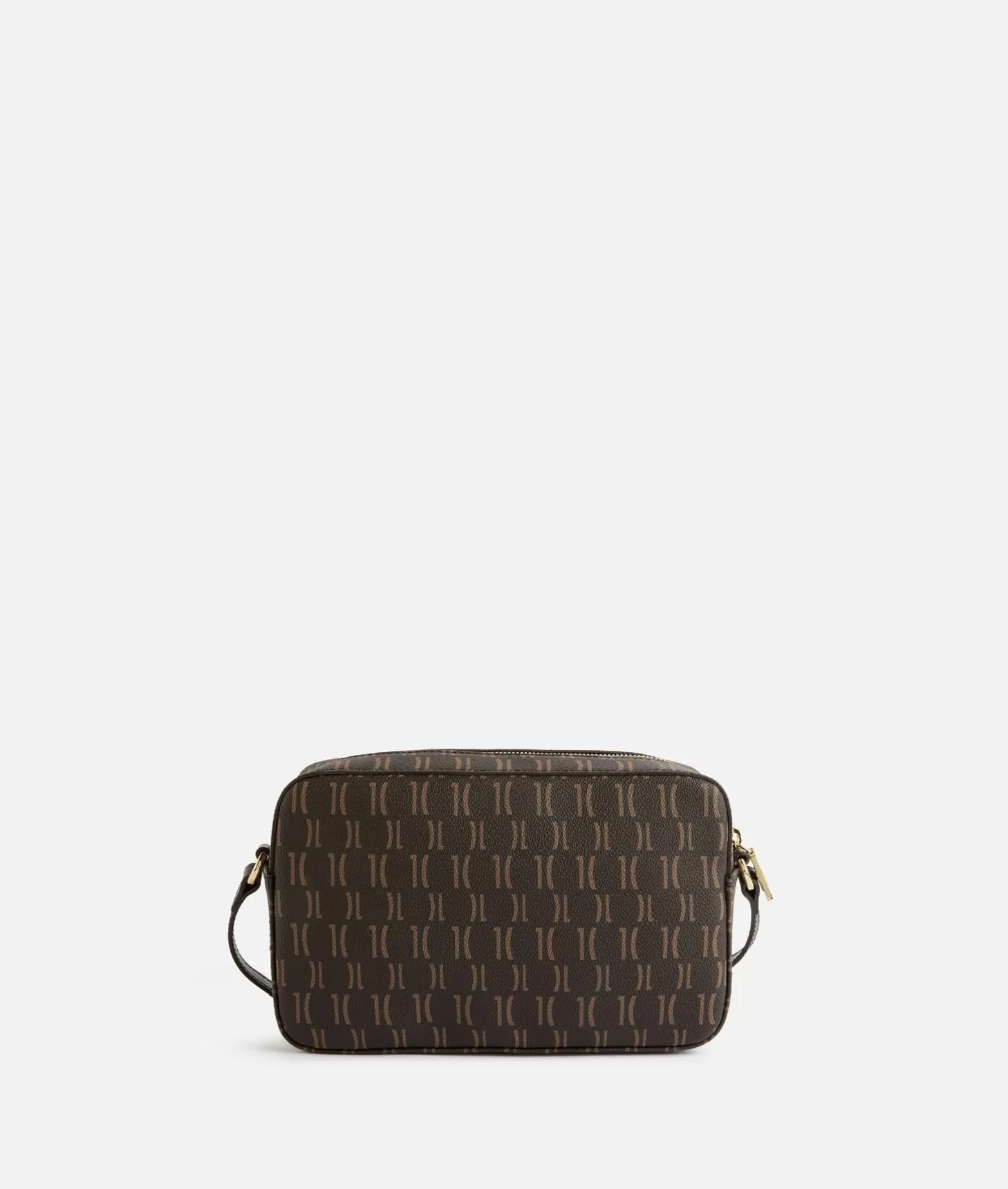 Alviero Martini 1a Classe Geo Iconic Mix Tracollina Reporter Cioccolato