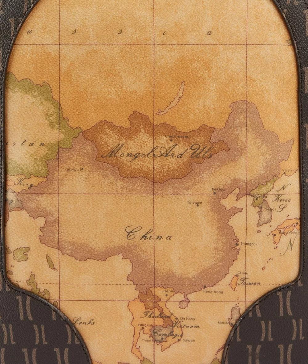 Alviero Martini 1a Classe Geo Iconic Mix Zaino Cioccolato