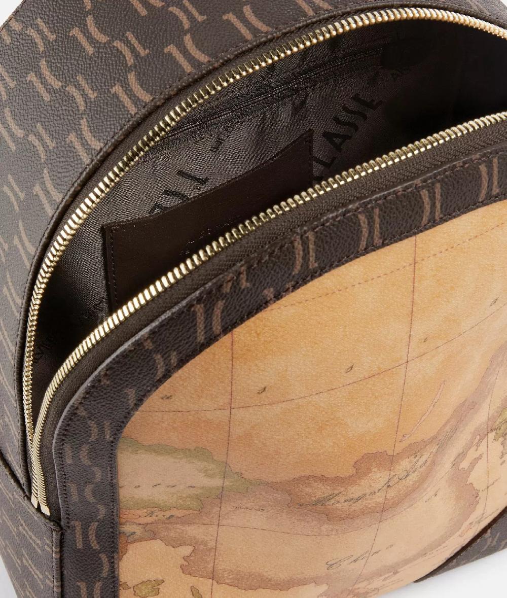 Alviero Martini 1a Classe Geo Iconic Mix Zaino Cioccolato