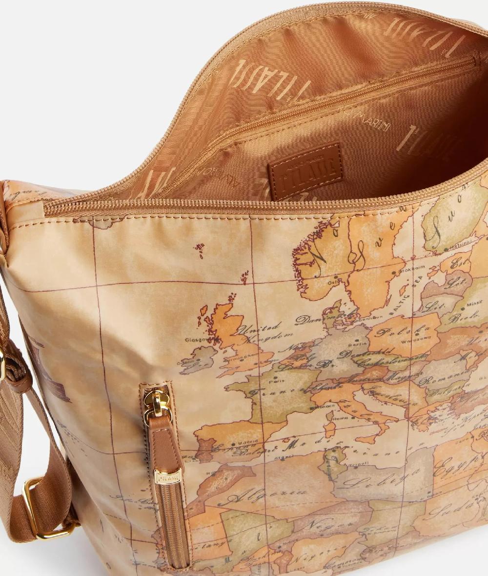 Alviero Martini 1a Classe Geo Soft Borsa Hobo Doppia Portabilità