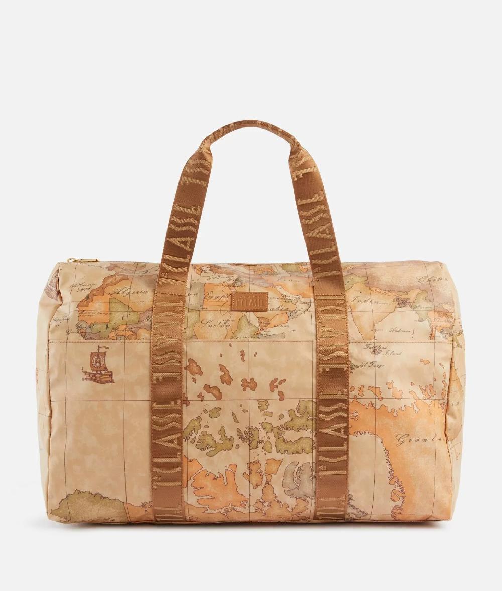 Alviero Martini 1a Classe Geo Soft Borsone Pieghevole Con Mini Beauty