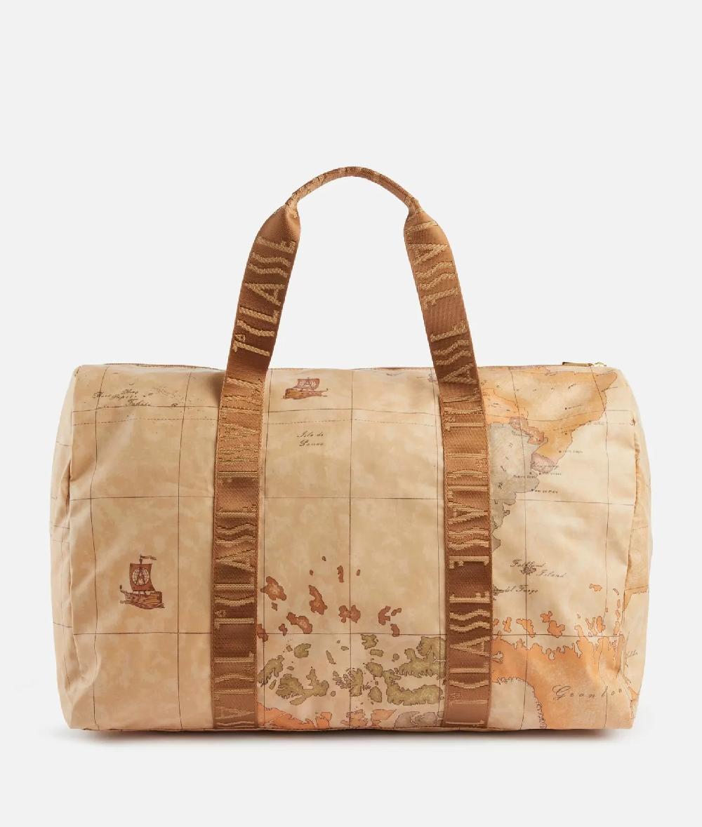 Alviero Martini 1a Classe Geo Soft Borsone Pieghevole Con Mini Beauty