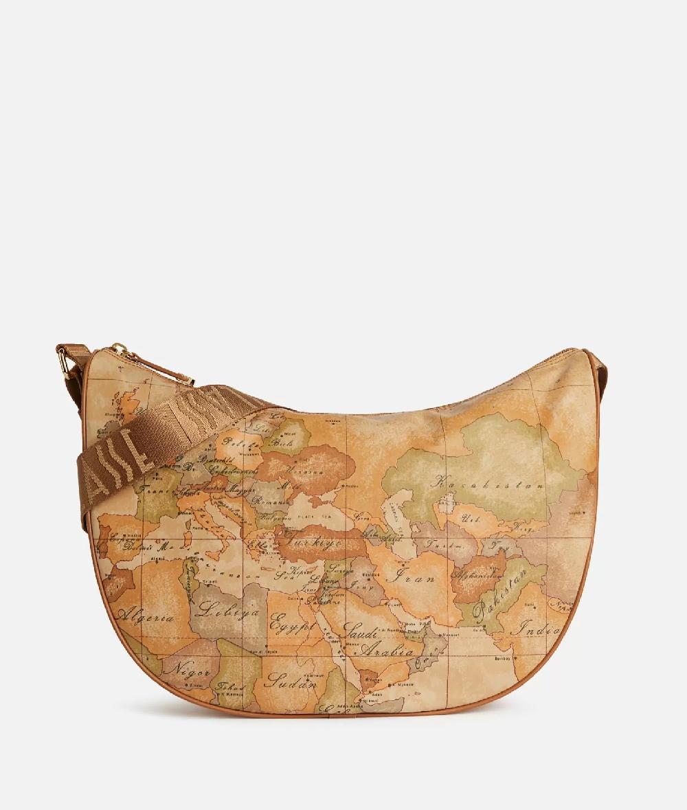 Alviero martini 1a classe Geo Soft tracolla a mezzaluna grande Alviero martini 1a classe Geo Soft tracolla a mezzaluna grande