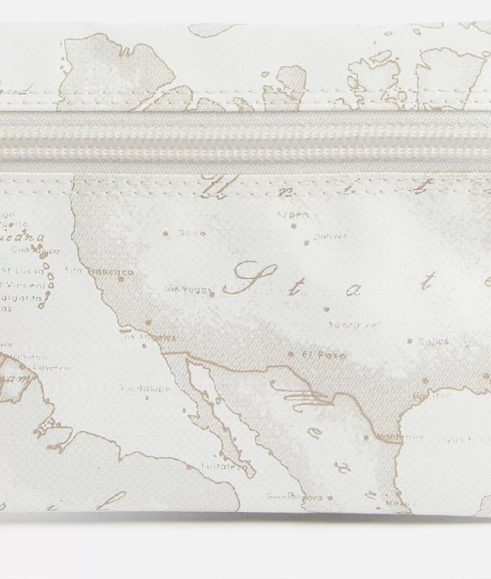 Alviero Martini 1a Classe Geo Soft White Bustina Piccola Rettangolare