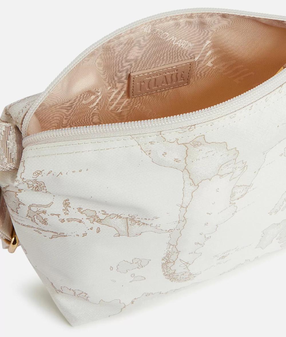 Alviero Martini 1a Classe Geo Soft White Tracollina Piccola