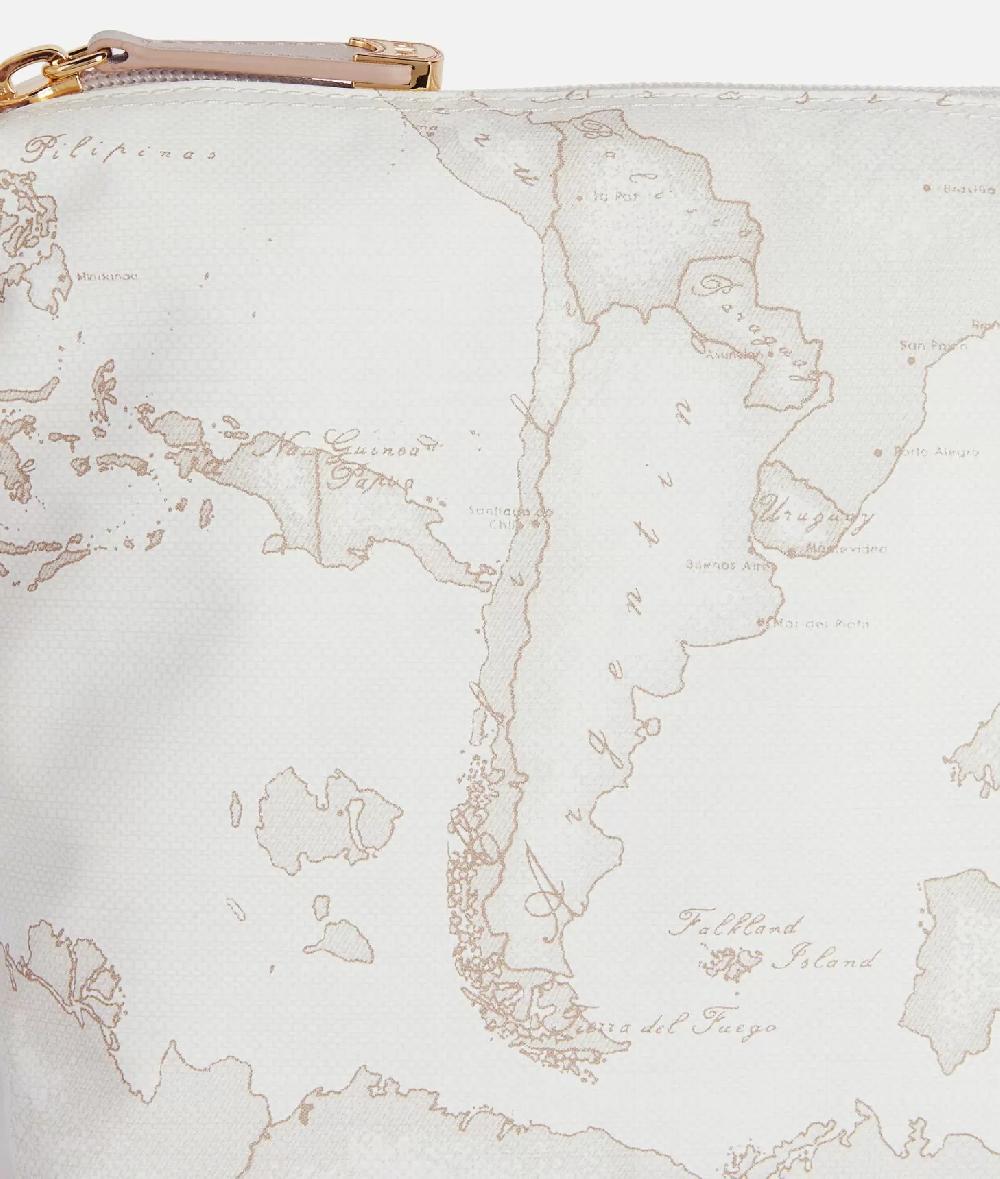 Alviero Martini 1a Classe Geo Soft White Tracollina Piccola