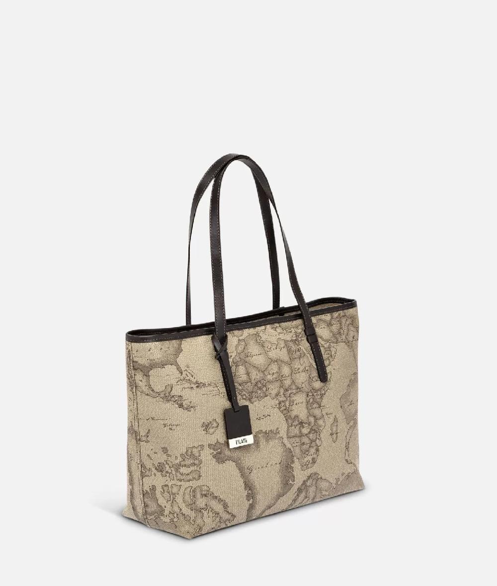 Alviero Martini 1a Classe Geo Tortora Borsa Shopping Grande