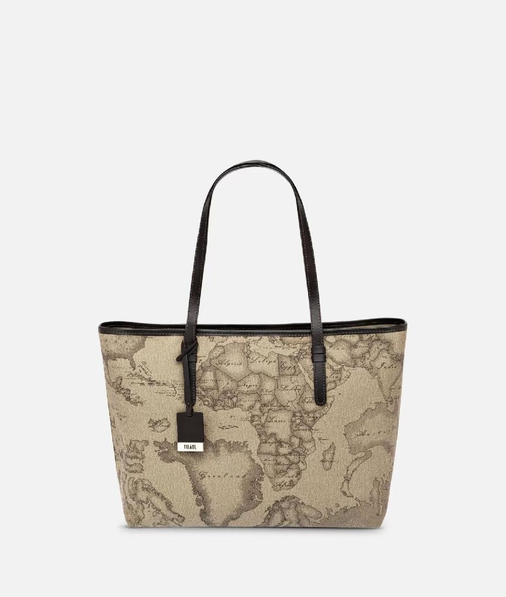 Alviero martini 1a classe Geo Tortora Borsa shopping grande