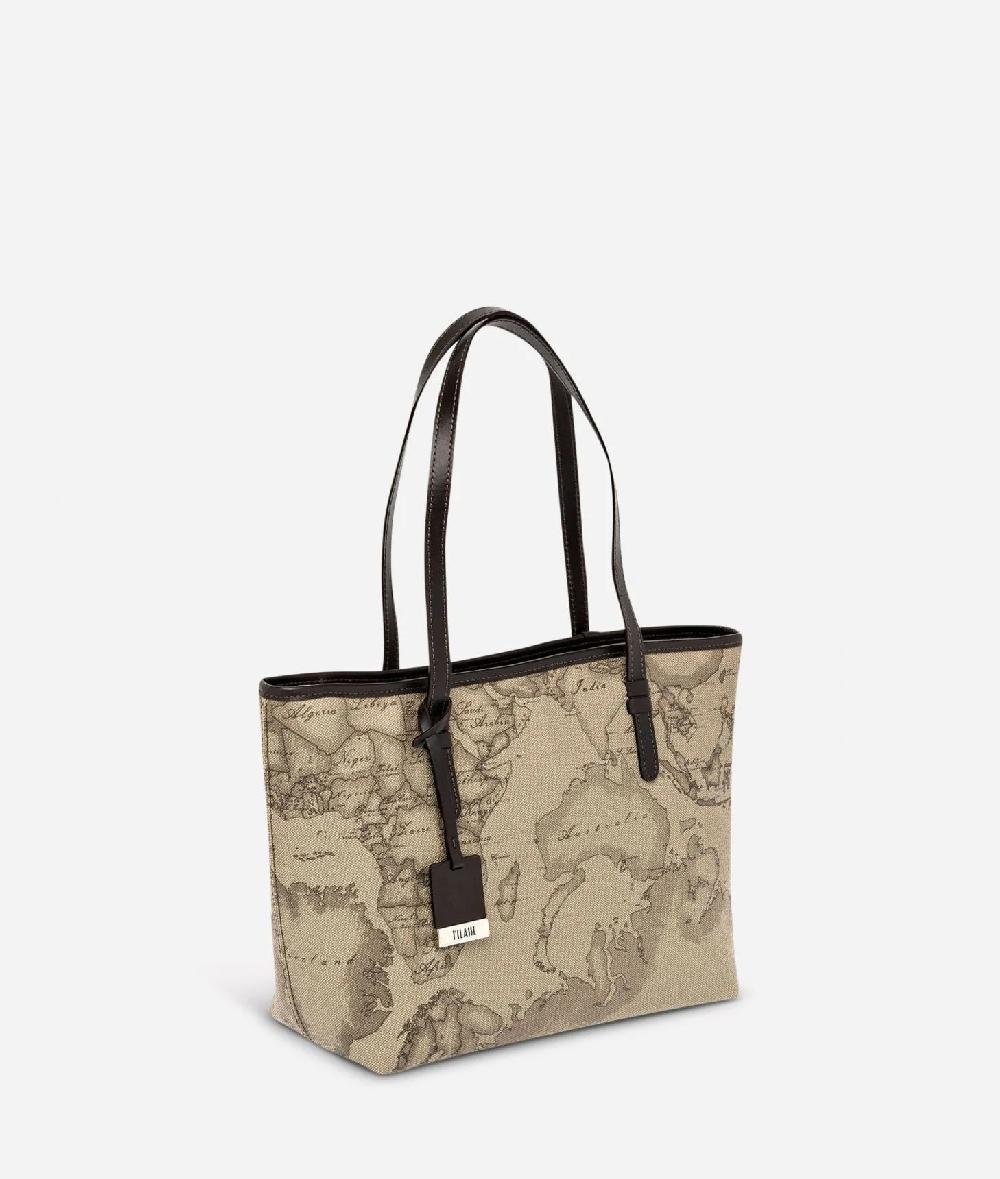 Alviero Martini 1a Classe Geo Tortora Borsa Shopping Media