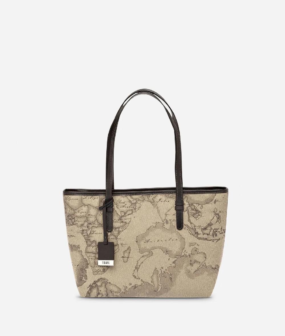 Alviero martini 1a classe Geo Tortora Borsa shopping media