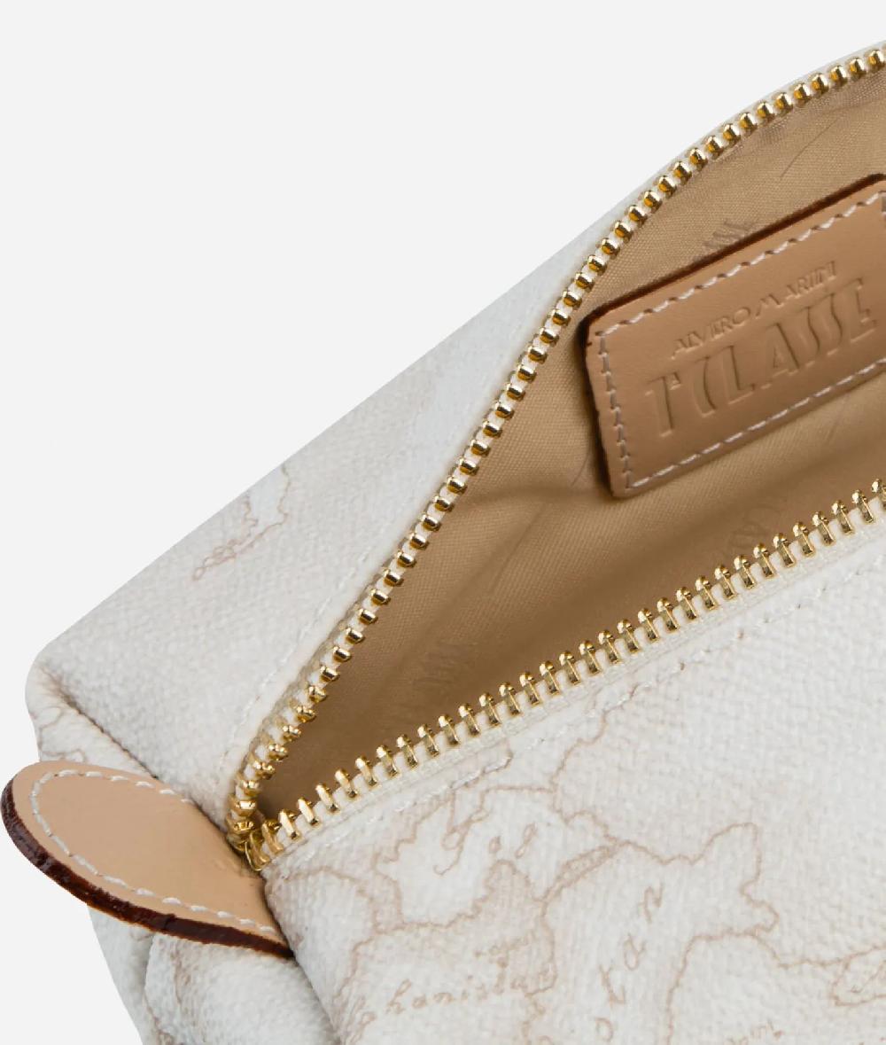 Alviero Martini 1a Classe Geo White Astuccio Con Zip