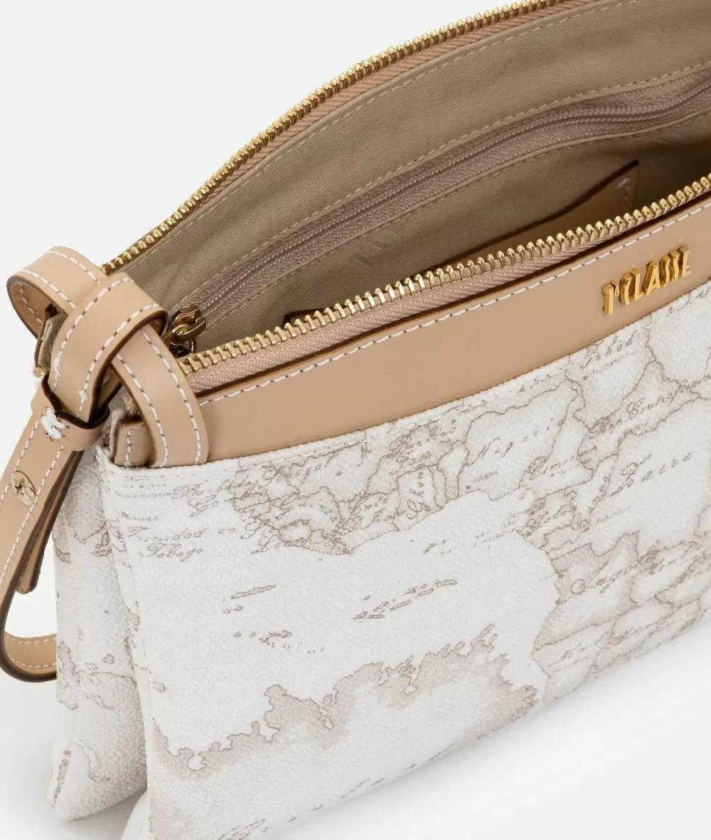 Alviero Martini 1a Classe Geo White Borsa A Tracolla Media