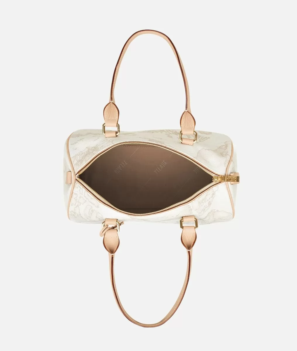 Alviero Martini 1a Classe Geo White Borsa Media A Bauletto
