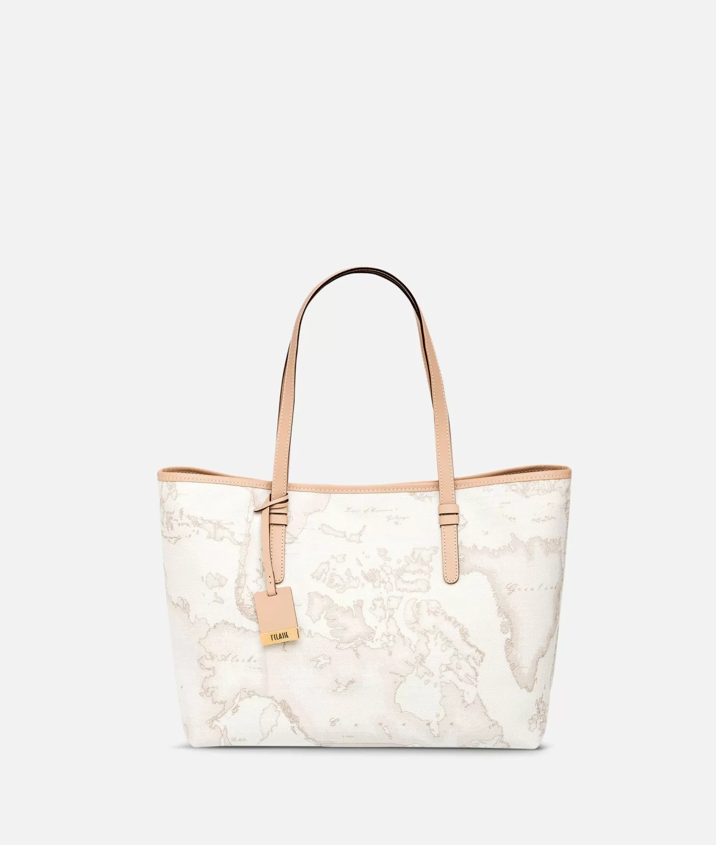 Alviero martini 1a classe Geo White Borsa shopping grande